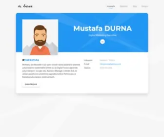 Mustafadurna.com(Digital marketing) Screenshot