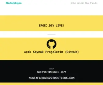 Mustafaergec.com.tr(Mustafa Erge) Screenshot