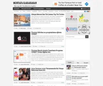 Mustafakarahasan.com(Teknoloji Haber Yazılım) Screenshot
