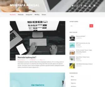 Mustafakoksal.com(Mustafa Köksal) Screenshot