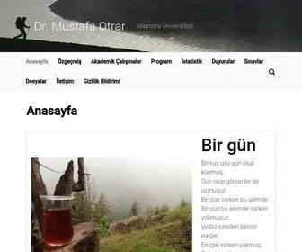 Mustafaotrar.net(Mustafa Otrar) Screenshot