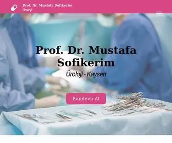 Mustafasofikerim.com(üroloji) Screenshot