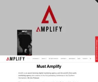 Mustamplify.com(Award-Winning Marketing Agency) Screenshot