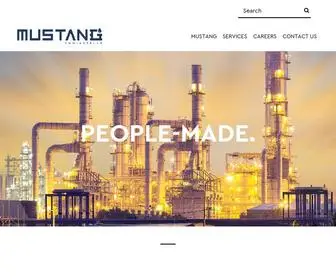 Mustang-Engineering.com(Oil & Gas Integral Solutions Provider) Screenshot