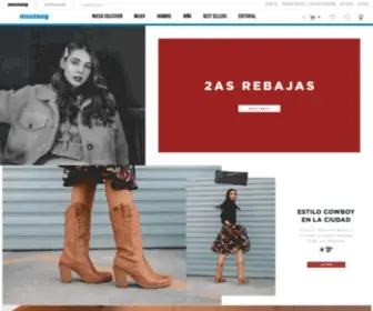 Mustang.es(Tienda online de zapatos y accesorios de MTNG) Screenshot