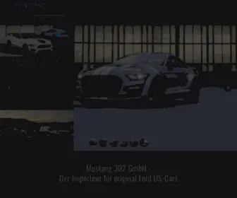 Mustang302.de(Original Ford Mustang 2022 kaufen beim Ford US Car Spezialist) Screenshot