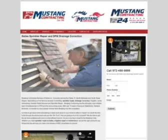 Mustangcontracting.com(Mustang Contracting) Screenshot