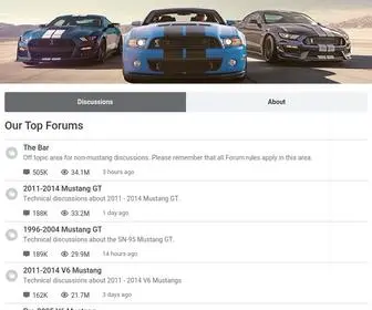 Mustangevolution.com(Mustang Evolution Forum) Screenshot