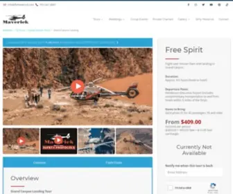 Mustanghelicopter.com(Grand Canyon Helicopter Tours) Screenshot