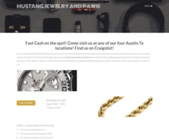 Mustangjewelryandpawn.com(Mustangjewelryandpawn) Screenshot