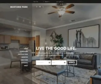 Mustangparkapts.com(Mustang Park Apartments in Carrollton) Screenshot