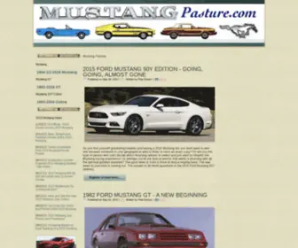 Mustangpasture.com(Mustang Pasture) Screenshot