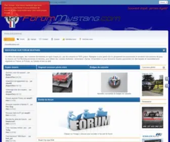 Mustangv8.com(Forum Mustang) Screenshot