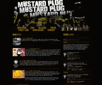 Mustardplug.com(Mustard plug) Screenshot