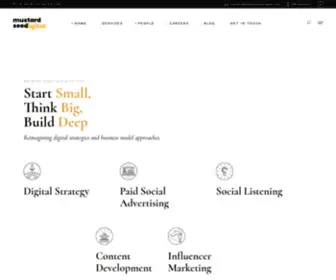 Mustardseedigital.com(Mustard Seed Digital Marketing Agency in Singapore) Screenshot