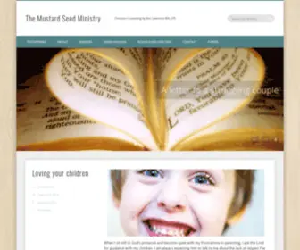 Mustardseedministry.org(The Mustard Seed Ministry) Screenshot