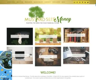 Mustardseedmoney.com(Mustard Seed Money) Screenshot