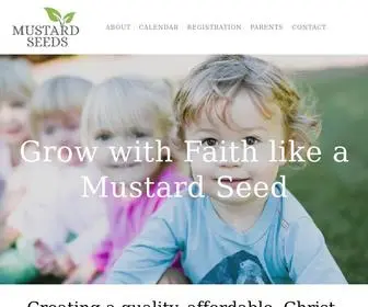 Mustardseedspmo.org(Mustard Seeds) Screenshot