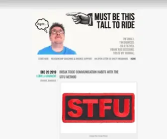 Mustbethistalltoride.com(Must Be This Tall To Ride) Screenshot