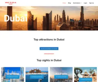 Mustdoindubai.com(Must Do In Dubai) Screenshot