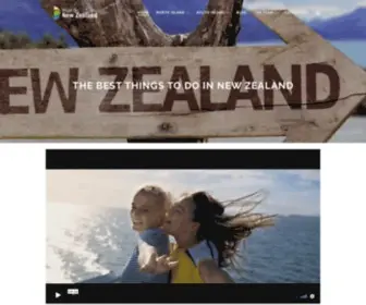 Mustdonewzealand.co.nz(Things to do in the North & South Island of New Zealand) Screenshot