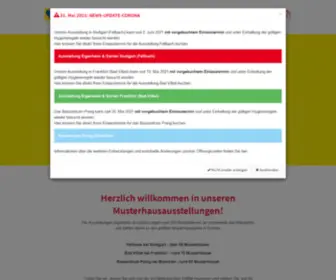 Musterhaus-Online.de(Fertighaus Ausstellung Eigenheim & Garten) Screenshot