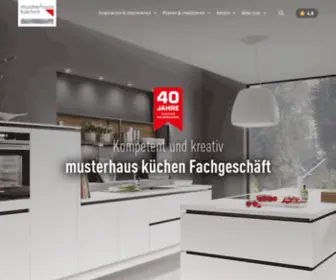 Musterhauskuechen.de(Musterhaus küchen Fachgeschäft) Screenshot