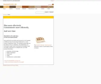 Musterkiste.com(Materials database for wood species and wood) Screenshot