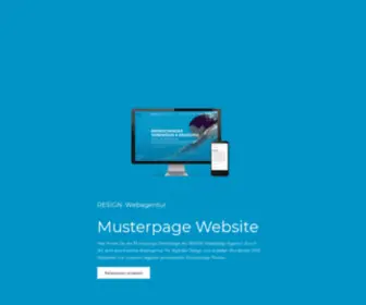 Musterpage.ch(RESIGN. Demo Webseite) Screenshot