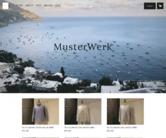 Musterwerk-Osaka.com(大阪、靱公園(うつぼこうえん)) Screenshot