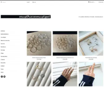 Musthavemustget.com(musthavemustget) Screenshot