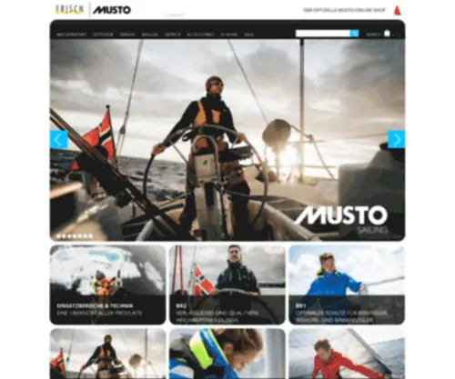 Musto-Shop.de(Musto Shop) Screenshot