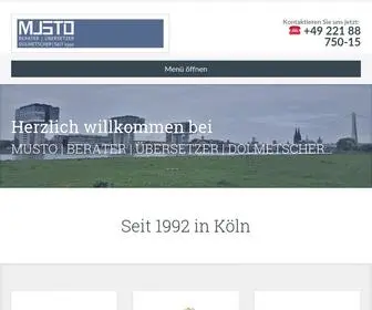 Musto.org(BERATER) Screenshot