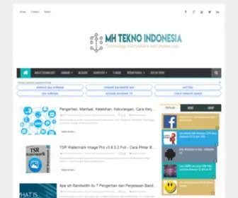 Mustofahaikal.com(MH Tekno Indonesia) Screenshot