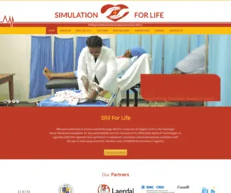 Mustsimulationcenter.ac.ug(A Global Health Initiative to Save Lives in East Africa) Screenshot