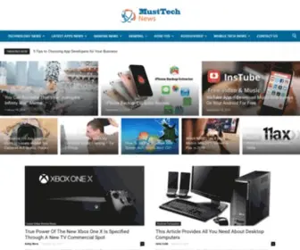 Musttechnews.com(Technology News Today) Screenshot