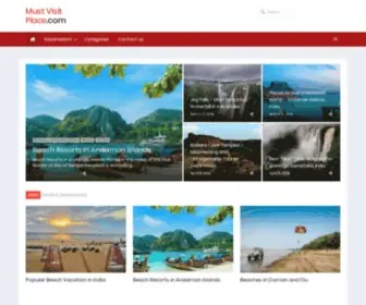 Mustvisitplace.com(Tourist Destinations in India and World) Screenshot