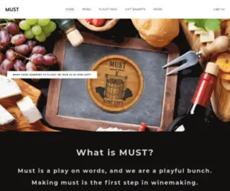 Mustwineloft.com(Must Wine Loft) Screenshot