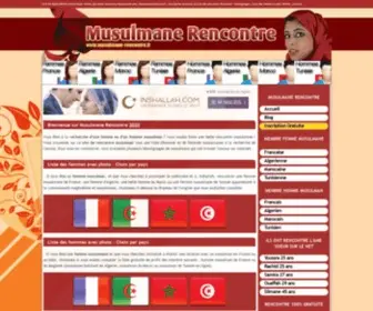 Musulmane-Rencontre.fr(Musulmane Rencontre 2021) Screenshot
