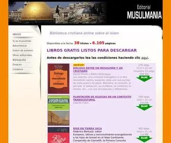 Musulmania.com(Biblioteca online sobre el islam) Screenshot