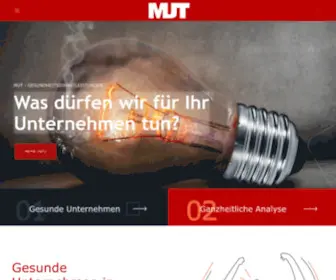 Mut-Gesundheitsdienstleistungen.de(Gesunde Unternehmen der neuen Zeit und Ihr Energiefeld) Screenshot