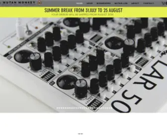 Mutanmonkeyinstruments.com(Electronics Music Instruments) Screenshot