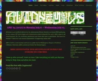 Mutantfestival.org(Cascadia's longest running free music and art festival) Screenshot