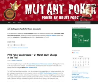 Mutantpoker.com Screenshot