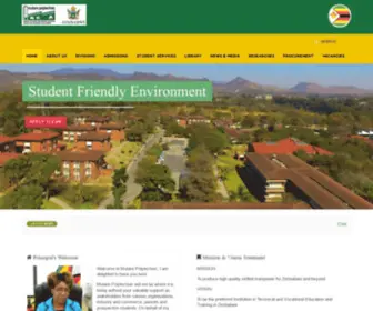 Mutarepoly.tech(Mutare Polytechnic College) Screenshot