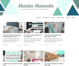 Mutatisdecoracion.com(Mutatis Mutandis) Screenshot