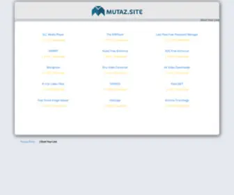 Mutaz.site(Freeware Direct Downloads Provider) Screenshot