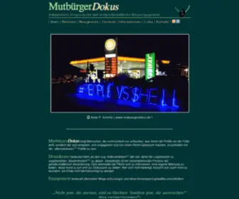 Mutbuergerdokus.de(Mutbürgerdokus) Screenshot