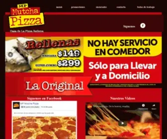 Mutchapizza.com.mx(MutchaPizza) Screenshot