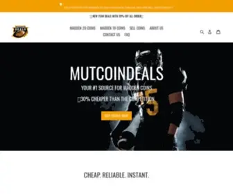 Mutcoindeals.com(Create an Ecommerce Website and Sell Online) Screenshot